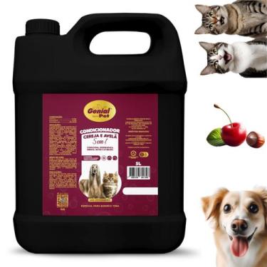 Imagem de Condicionador Cachorro Pet Caes Banho 5 Litros Cereja Avela - Dog Way 