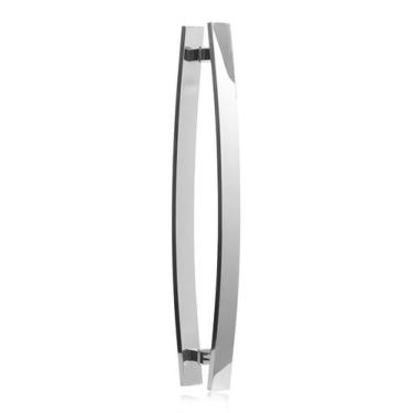 Imagem de Puxador para Porta Barra Chata Curvo 70 cm Polido - Concept Home
