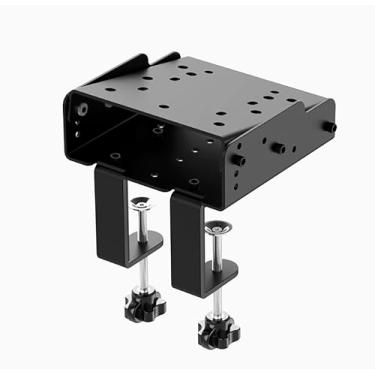 Imagem de PXN Z9 Gaming Racing Wheel Desk Mount Adjustable Angle alloy material for VD4/ VD6/ VD10/V99/V12,MOZA R5/R9/R16/R21 Logitech G25/G27/G29/G923/FANATEC CSL,DD1 DD2 for Desk and Racing Stand Use