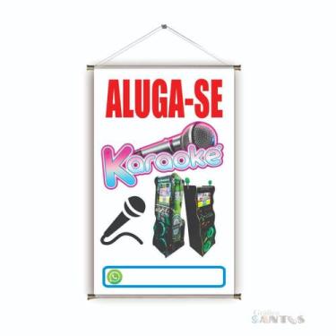 Imagem de Banner pronto Aluguel para festa BA 533 medida 45x70 cm arte Pronta