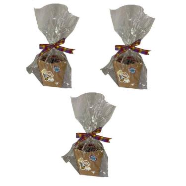 Imagem de Kit 3 Cestas Cachepot Doces Festa Junina Arraiá P/2 Pessoas