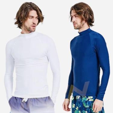 Imagem de Camiseta Masculina Térmica Manga Longa Proteção Solar UV 250 - IRON, R