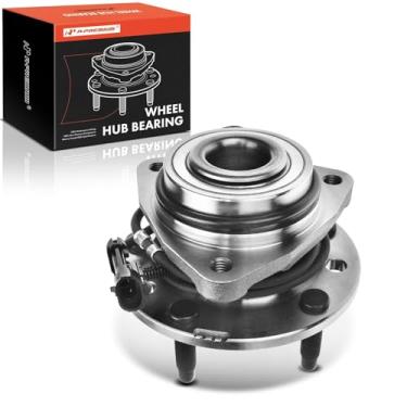 Imagem de A-Premium Rolamento da roda dianteira e conjunto do cubo com ABS e 5 terminais compatíveis com Chevy & GMC & Isuzu & Oldsmobile - 1997-2005 - Blazer, S10, Jimmy, Sonoma, Hombre, Bravada