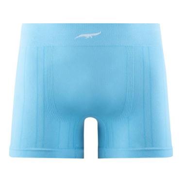 Imagem de Cueca Boxer Jacquard sem Costura Mar Azul Zee Rucci, P