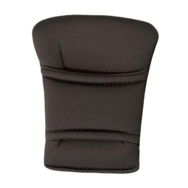 Imagem de Generic Protetor do cinto de segurança das almofadas da correia de assento, capa reutilizável da correia de assento do carrinho, almofada do coxim do cinto de, virilha preta