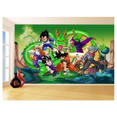 Imagem de Papel De Parede Dragon Ball Goku Vegeta Anime 3,5M Dbz287