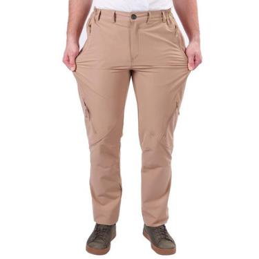 Imagem de Calças masculinas Postropaky para caminhada impermeáveis e pesca cáqui