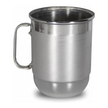 Imagem de 2X Caneca Para Chopp 850Ml Pintadas Em Alumínio