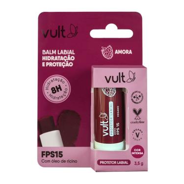 Imagem de Protetor Labial Vult FPS15 Amora 3,5g