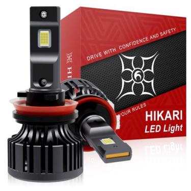 Imagem de Lâmpadas LED HIKARI 2025 H11/H8/H9 45W 20000LM 6000K IP68 - HIKARI WIN
