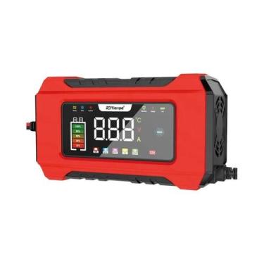 Imagem de Carregador Automático De Bateria De Carro 12V 6A Com Display LCD Para 