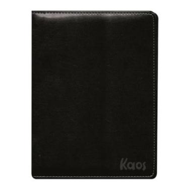 Imagem de Agenda 2026 Cost Kaos Couro Sint Preta 192fls 15,7x11,7x2cm - Sao Domi