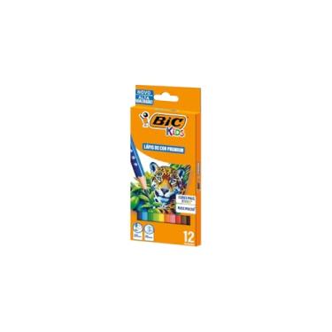 Imagem de Lápis de Cor com 12 Cores, Colorido, 12 Unidades, para Desenhos e Pinturas
