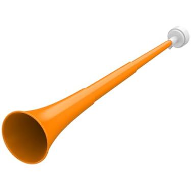 Imagem de Chifre dobrável para estádio Vuvuzela de plástico de 61 cm, buzinas de sopro, barulho, som alto, buzina de torcida de futebol para eventos esportivos, jogos de graduação, suprimentos de festa escolar