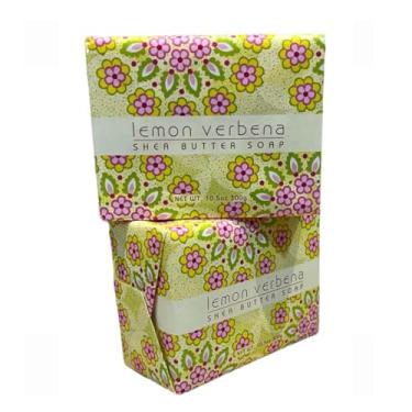 Imagem de Greenwich Bay Trading Co. Sabonete de limão e verbena – Barras de luxo triplamente moídas de 300 ml, conjunto de 2