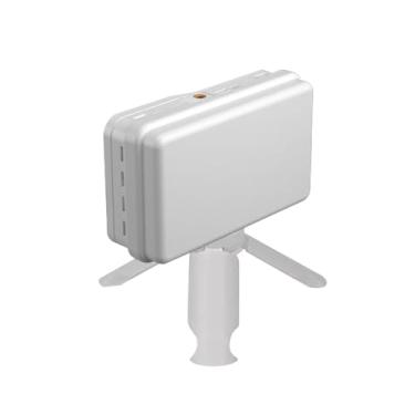 Imagem de EBTOOLS 40W Luz de Vídeo LED Portátil, 112 LEDs, 3000K-7000K, 95+ Cri, Controle de Escurecimento Contínuo, tripé de Mesa, Interface de Sapata Fria, Furos de Parafuso Duplos de 1/4