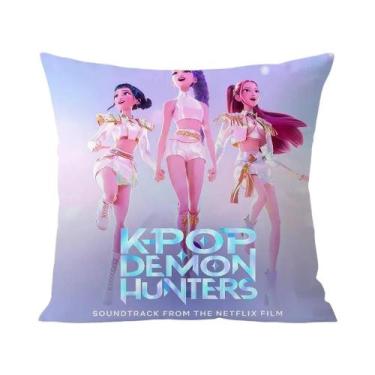 Imagem de Almofada Demon KPop Hunters capa para casa sofá sala de estar escritór