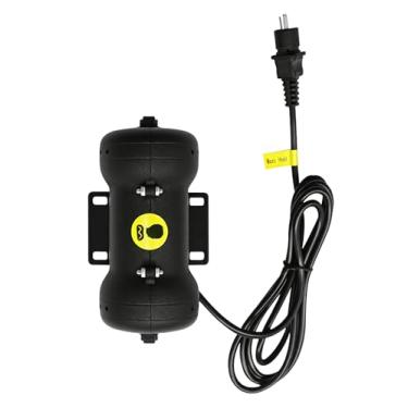 Imagem de AWTURBO Motor de cabeça de massagem de cama ajustável compatível com Richmat HJM2 peças de reposição de cama ajustáveis (plugue de metal de 2 pinos)