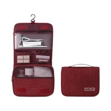 Imagem de Bolsa De Cosméticos De Viagem Unissex Grande, Organizador De Produtos 