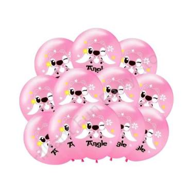 Imagem de Conjunto De Balões De Látex Lilo & Stitch 12 Polegadas 12 Peças Decora