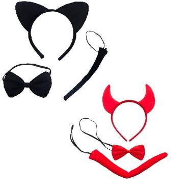 Imagem de Kit Fantasia Tiara Daibinho - 3 Peças