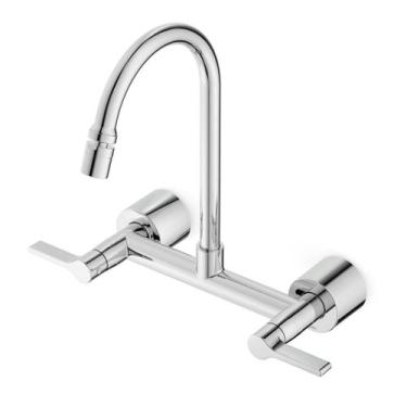 Imagem de Misturador Parede Duplo Comando Celite CR B5011F7CRB