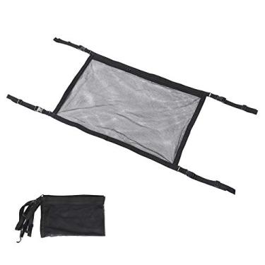 Imagem de Pano Oxford preto para viagem ao ar livre multifuncional expansível para teto de carro bolsa de armazenamento para camping viagens rodoviárias acessórios de carro durável leve à