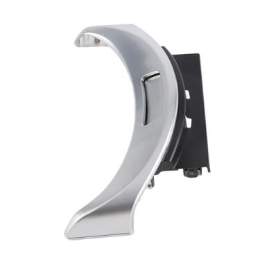 Imagem de TARSHYRY Botão de Liberação da Caixa de Armazenamento do Apoio de Braço, Substituição para Benz Classe C W205 C200 C250 C300 C400 e GLC Classe W253 GLC260 GLC200 GLC300, Com (Prata)