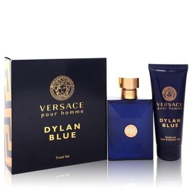 Imagem de Cx.pres. Ml Eau Toilette + 100 Ml Gel De Banho Masculino Versace Pour Homme Dylan Blue Col.