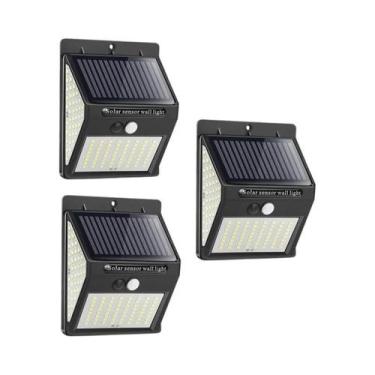 Imagem de Lâmpada Solar À Prova d'Água Para Exterior Com Sensor De Movimento IP6