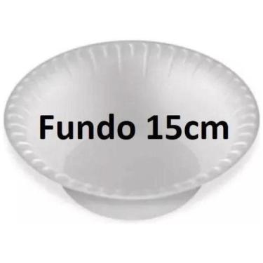 Imagem de Kit Festa Descartáveis Isopor Com 75 Potes 360Ml+75 Cumbucas - Lynx