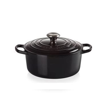Imagem de PANELA REDONDA LE CREUSET 24CM SIGNATURE BLACK ONYX 21177241402430