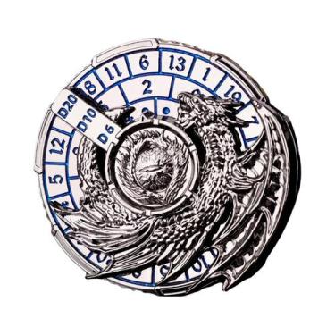 Imagem de Dado Giratório De Metal 7 Em 1 Para Dungeons And Dragons DND Spinner D