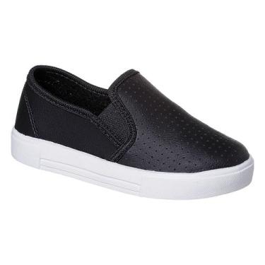 Imagem de Tênis Infantil meninos calce fácil praticidade e conforto, sapato esco