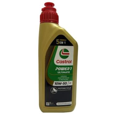 Imagem de Óleo Castrol Power 1 Ultimate 4t 10w50 Sintético 1 Litro - COD_28799, 