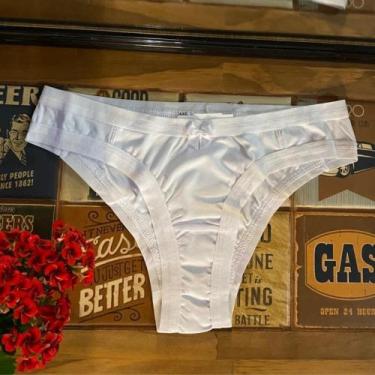 Imagem de Calcinha Tanga Micro Vies Aberto - Do Love, M, Branco