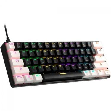 Imagem de Teclado Mecânico Gamer Gamdias AURA GK2, RGB, Switch Brown, ABNT2, 60%