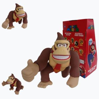 Imagem de Boneco Donkey Kong 25cm Articulado Super Mario - Genérica