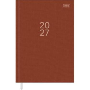 Imagem de Agenda Executiva Costurada Diária 13,4 x 19,2 cm Milano Cores 2027 Til