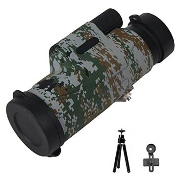 Imagem de Telescópio Monocular 10x42 de alta ampliação de alta definição para exteriores portáteis para pouca luz, cheios de nitrogênio e à prova d'água, adequados para viagens e shows