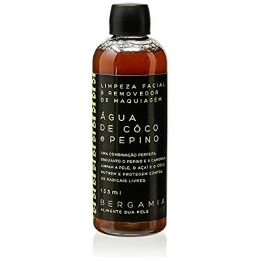 Imagem de Demaquilante de Limpeza Facial de ÁGUA DE COCO e PEPINO, Bergamia