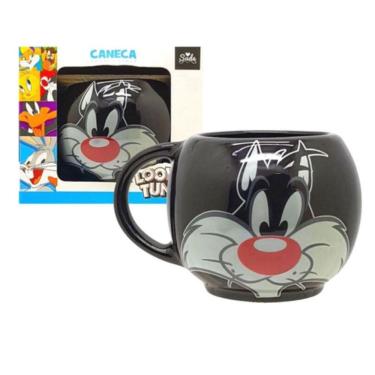 Imagem de Caneca Oval Frajola: Looney Tunes