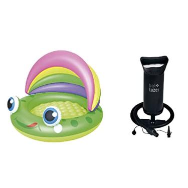 Imagem de Banheira Piscina Com Para Sol Removível + Bomba De Ar Manual