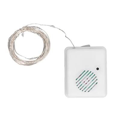 Imagem de Corda de Luz Musical de Natal, Corda de Lâmpada Decorativa de Natal de, Fio de Cobre Macio, Economia de Energia para Interior para Pátio (Luz colorida)