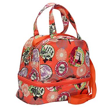 Imagem de Bolsa Térmica Feminina Necessaire Paris Laranja CBRN16709