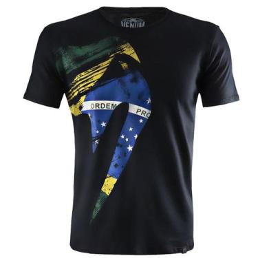 Imagem de Camisa Camiseta Jiu Jitsu - Giant Brazilian Flag - Venum
