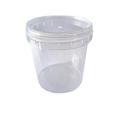 Imagem de Pote Redondo C/Lacre Bolo No Pote Descartável 220ml C/100