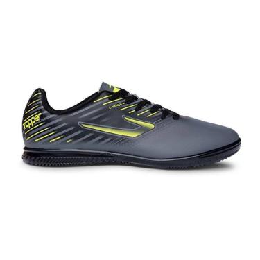 Imagem de Chuteira Futsal Topper Brave Amarelo/Neon