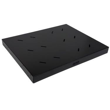 Imagem de Bandeja Fixa Para Rack 19" GForce, 19" x 400mm, 4 Pontos de Fixação, Preto - 668