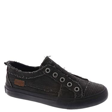 Imagem de Blowfish Malibu Play Black Smoked 16 Oz Canvas/Black Outsole 6 M